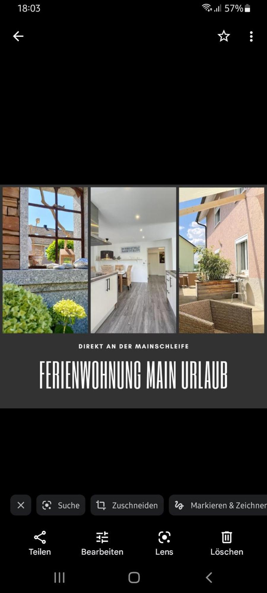 Apartment Main Urlaub An Der Mainschleife